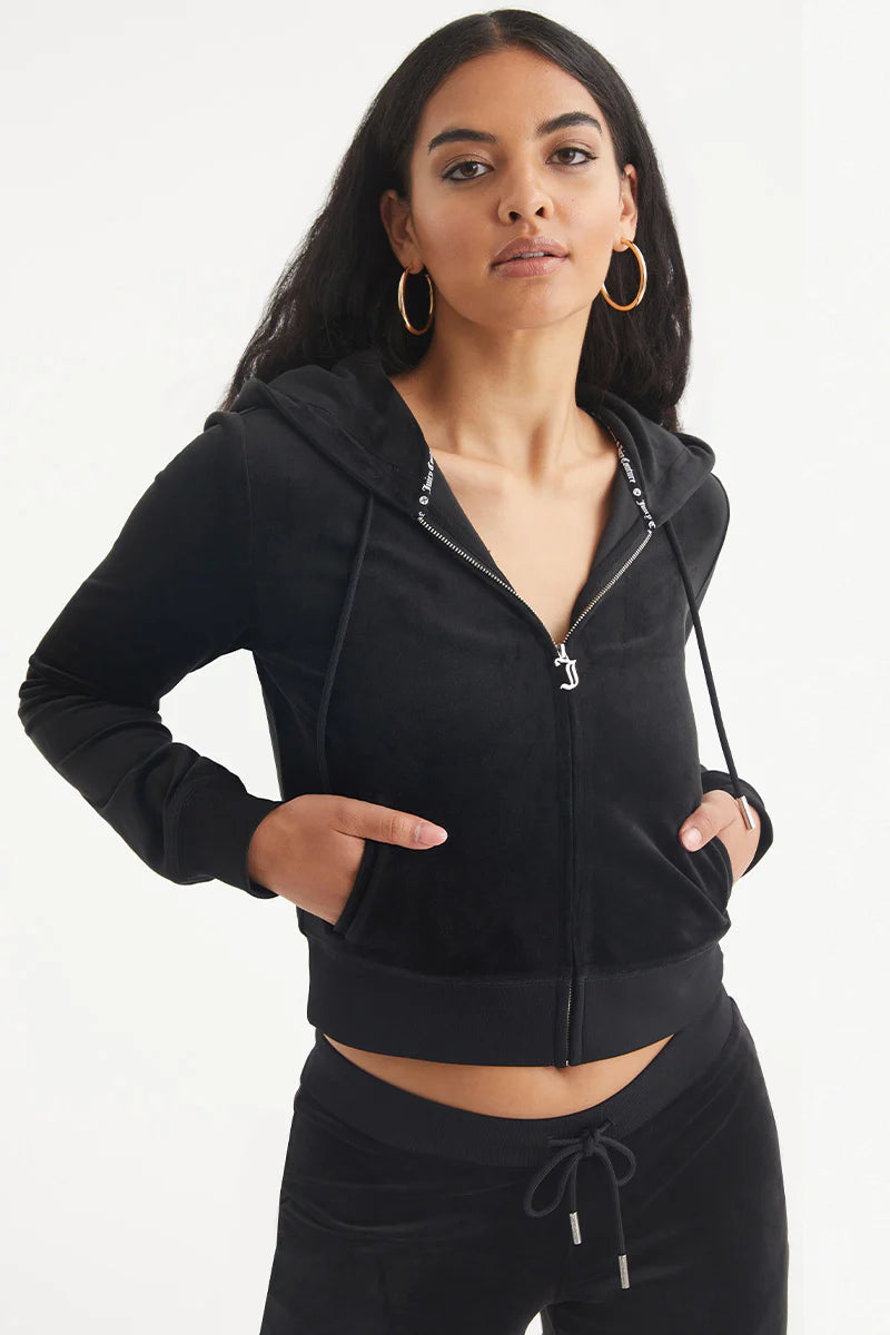 Cancer Customizable Big Bling Velour Rhinestone Hoodie & Trouser