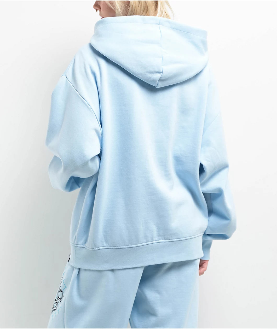 Broken Promises Pain & Pleasure Blue Rhinestone Tracksuit